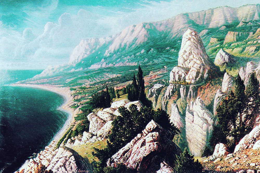 «Теплий південний вітер». 1999. Полотно, олія